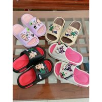 Dép lê cho bé trai, bé gái, dép bé họa tiết labubuuuu chất EVA siêu nhẹ, dễ đi