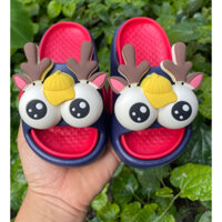 Dép lê cho bé trai, bé gái,chât liệu cao su non, chân đi êm mềm mại dép 2 lớp, size 34-25 đến 34-35