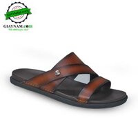 Dép lê da bò nhập khẩu với thiết kế độc đáo Mã:TN33V