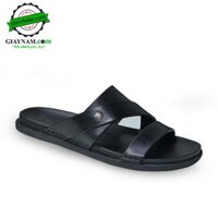 Dép lê da bò nhập khẩu với thiết kế độc đáo Mã:TN33D