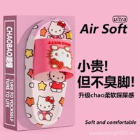 Dép Lê Hello Kitty mẫu mới thịnh hành, Dép lê trẻ em trong nhà tắm chống trượt đi trong nhà mùa hè cho Nữ, Giày đi biển