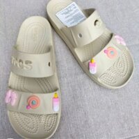Dép Lê Kẹp , 2 Quai Ngang Crocs classic Cho Người Lớn, Nam Nữ. Sản Phẩm Cao Cấp, Nhựa Cao Cấp Không Mùi