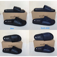 Dép Lê Nam BT Quai Ngang, Đế Bằng 2 Màu BDM001477DEN, BDM001477XNH ( Đen, Xanh nhớt )