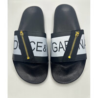 Dép lê nam D.G mix khóa chéo , Dép Dolce Khóa Zip đế cao su cao cấp chất lượng cao 2023 cực đẹp đi êm chân