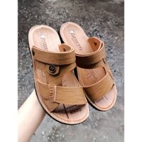 Dép lê nam giả da