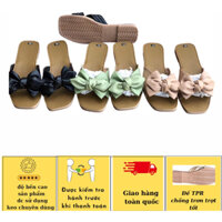 dép lê nữ quai nơ