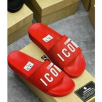 Dép lê quai ngang  Icon Đỏ Nam Nữ