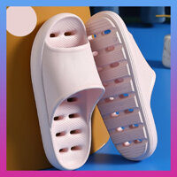 Dép Lỗ Đi Nhà Tắm Dành Cho Bé  Dép Đi Trong Nhà Vệ Sinh Nhanh Khô Cho Trẻ Em Cao Cấp - HỒNG - 19cm