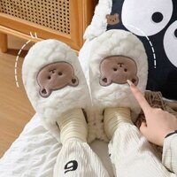 Dép Lông Đế Cao Hình con mèo, mẫu mới 2023. Mẫu Dép Bông Đi Trong Nhà,Đi Chơi, văn phòng(Form nhỏ tăng 1 size)