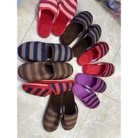 DÉP LÔNG ĐI TRONG NHÀ NAM NỮ SIÊU ẤM COMBO 100k/5đôi