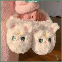 Dép Lông Mang Trong Nhà Nhà Chống Trượt Hình Mèo Dễ Thương