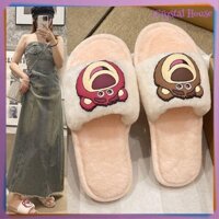 Dép Lông Nhà Giày Mũi Tròn Thời Trang Baotou Thường Ngày