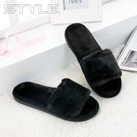 Dép lông nữ hở mũi