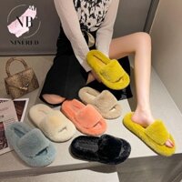 Dép Lông Thời Trang Kiểu Hàn Quốc NineRed Homewear -D94 - D6 - D128