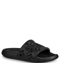 Dép Louis Vuitton Monogram Unisex Blended Fabrics Street Style Plain 'Black'