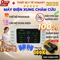 Dép Massage Xung Điện Châm Cứu Zlife z311, Máy Mát Xa Xung Điện 4 Miếng Dán Giảm Đau Nhức Toàn Thân