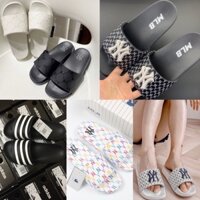 Dép Mickey ss2021 2 màu đen-trắng size nam-nữ hàng 1:1