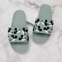 Dép Mickey - xám - size 40