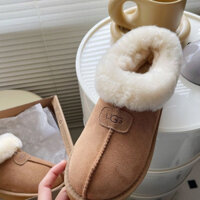Dép mùa đông ngoài trời UGG Tasman màu hạt dẻ kích thước nữ