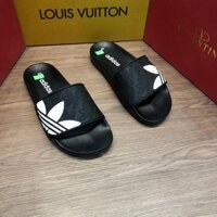 Dép nam adidas mẫu mới nhất quai ngang 3 màu thiết kế độc lạ đế cao su form dáng thể thao chống thấm nước full box