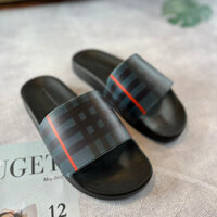 Dép Nam BBR Quai Ngang 2 Màu Vàng Đen Chất Liệu Cao Su Non Thời Trang Nam