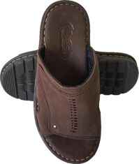 Dép Nam BIGGBEN May Đế  Da Bò Thật DN40 - 40