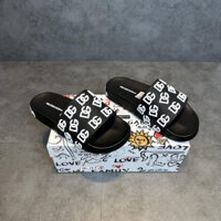 Dép Nam chữ nổi DG mẫu mới nhất 2023