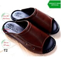 Dép Nam Da Bò 100% Hàng Việt Nam Xuất Khẩu D.sumoi