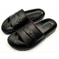 Dép nam da bò