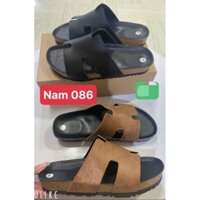 dép nam đế trấu êm nhẹ bao đẹp mã 086