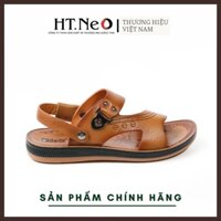 Dép nam đẹp - giày sandal nam HT.NEO (4) kiểu dáng đơn giản, màu sắc nhã nhặn, đi rất mềm và sáng chân SD70 .