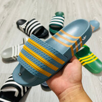 Dép nam đẹp 🔥HÀNG CAO CẤP🔥Dép nam quai ngang adidas 3 sọc thời trang hè 2023 mẫu mới nhất siêu hot