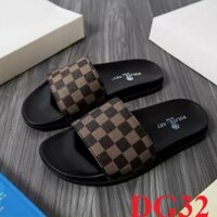 Dép Nam - Dép Nam Gucci Caro Nâu Cao Cấp Full Size Unisex Hottrend DG32 🌼