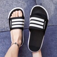 Dép nam, dép quai ngang 3 viền trắng sport L012 PKT DP13