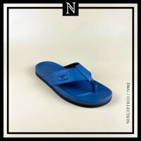 Dép Nam D&G Nat 8803 Dép tông kẹp nam quai da bò màu xanh gầm đế cao su lot da cao cấp có bảo hành.