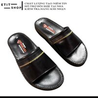 dép nam doctor quai da bò đế 3cm may thủ công D204