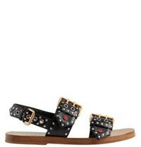 Dép Nam Gucci Studded Sandal 'Black'