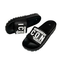 Dép nam icon , đế cứng cao 4phân chống trơn trượt êm chân,size từ 35-43