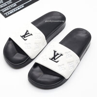 Dép Nam LV Quai Ngang Cực Cute Đế PU Đi êm Chân.Kiểu Dáng Thời Trang Năng Động (Hottrend 2024)