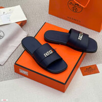 Dép Nam Nữ - DépHm Xanh Sừng Trâu Tag Inox - Bản Có Sẵn