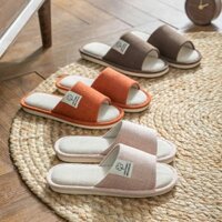 Dép nam nữ đi| Dép đi văn phòng,nhà tắm| Dép bông đi trong nhà mùa đông - Nhẹ êm, chống trơn trượt -SINGU