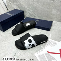 Dép Nam Nữ Hydrogen đầu nâu ngôi sao đế sóng chất liệu Pu đàn hồi tốt fom dáng đẹp