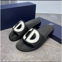 Dép Nam Nữ quai ngang CD, dép được làm từ cao su non đi êm nhẹ k thấm nước, chống hôi chân nhé khách