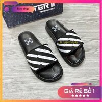 Dép Nam Nữ Quai Ngang OFF WHITE siêu dẹp HOT 2023