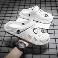 Dép Nam Nửa Kéo Mùa Hè Mới Họa Tiết Da Kích Thước Lớn Giày Da Nam Dép Nam577A56a4ua