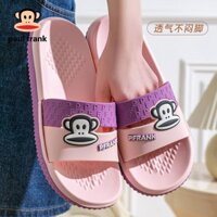 Dép nam Paul Frank, dép đôi chống trượt, dép tắm trong phòng tắm, dép phẳng khô nhanh, dép mùa hè cho phụ nữ