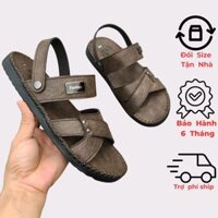Dép nam quai hậu , sandal nam quai chéo SDL8 trẻ trung thanh lịch đế mỏng êm chân