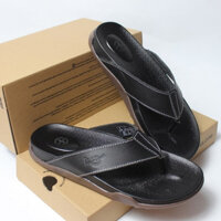 Dép Nam Quai Kẹp Dr.Marten Da Bò ,dép doctor ( DR.K19)