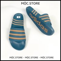 Dép nam quai ngang  Adidas mẫu mới nhất dép độc lạ đế cao su form dáng thể thao chống thấm nước full box