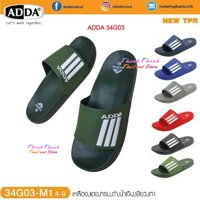 Dép nam quai ngang Thái Lan Adda 34G03 - Xanh Navy,8 41